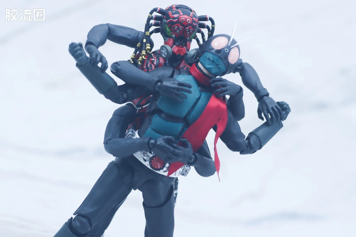 SHF 假面骑士限定版 蜘蛛改造人-01 (新·假面骑士) - 图片